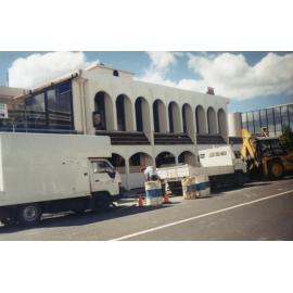 Roadworks Outside Lion Tavern