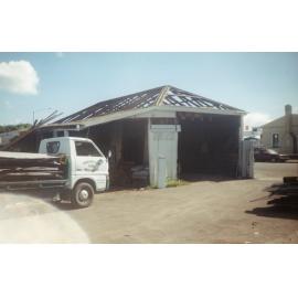 Shed During Demolition