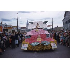 Thodey's Orchard Float 1958