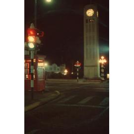 Hastings Clock Tower at Night