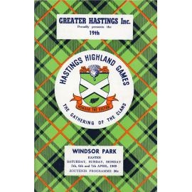 Highland Games Programme