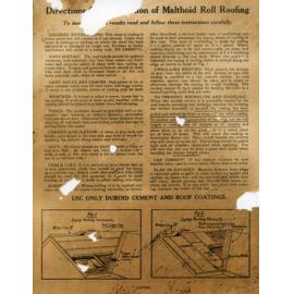 Maltoid Roof Instructions