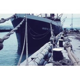 Marita Thordén at Napier Port