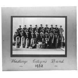 Hastings Citizens Band 1932