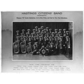 Hastings Citizens Band 1930