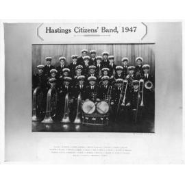 Hastings Citizens Band 1947