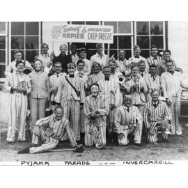 Napier City Band in Pyjamas