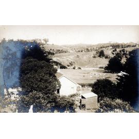 Rural Scene with Handwritten Message
