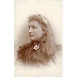 Studio Portrait of a Young Woman