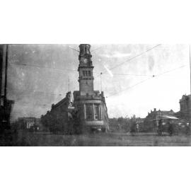 Auckland Town Hall and Statue of Sir George Grey