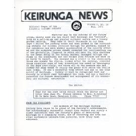 Keirunga News, Vol.2 No.16. May 1973
