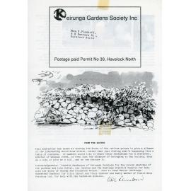 Keirunga Newsletter, August 1993.