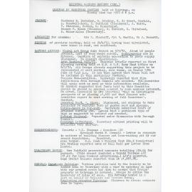 Keirunga Gardens Society Meeting Minutes
