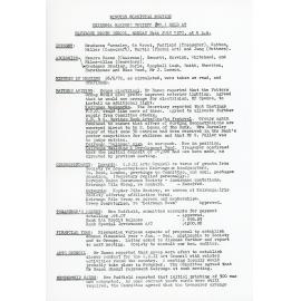Keirunga Gardens Society Meeting Minutes July 1972