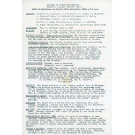 Keirunga Gardens Society Meeting Minutes 25 September 1972