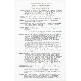 Keirunga Gardens Society Meeting Minutes February 1973