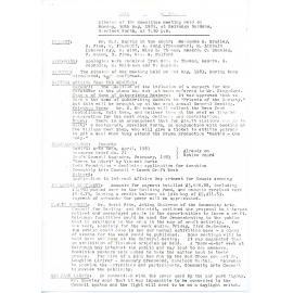 Keirunga Gardens Society Meeting Minutes 30 May 1983