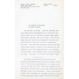 Writing by Hilda Bradley  