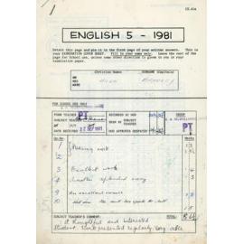 School Examinations and Essays by Hilda Bradley