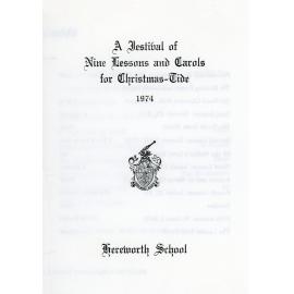 A Festival of Nine Lessons and Carols for Christmas-Tide