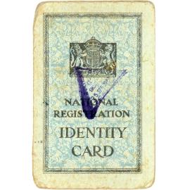 British Identity Card, World War Two