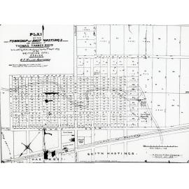 Map of Tanner Property for Auction