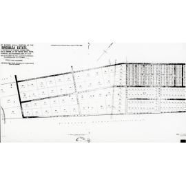Map of Tanner Property for Auction