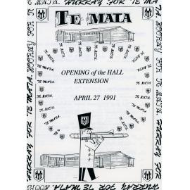 Opening of Te Mata School Hall Extension