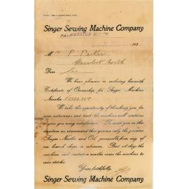 Singer Sewing Machine