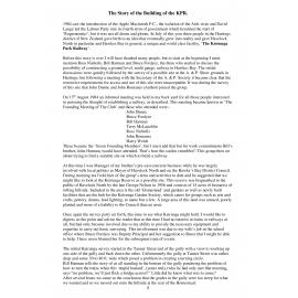 The Story of the Building of the Keirunga Park Railway