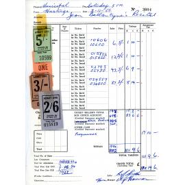 Municipal Theatre Recital Tickets and Docket