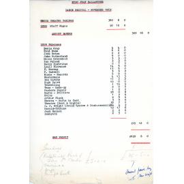 Dance Recital Docket 