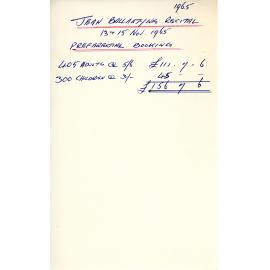 Preferential Booking Docket 