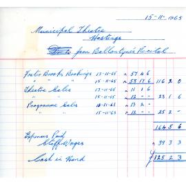Recital Docket 