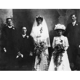 Group Portrait of Wedding Party