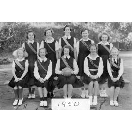 Havelock North Primary School Senior A Basketball Team 1950