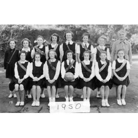 Havelock North Primary School Basketball Senior B Team 1950