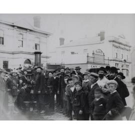 Shand Mason Fire Engine and Hastings Townspeople