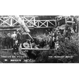 Traction Engine Accident at Havelock Bridge