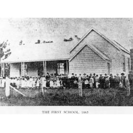 The First School, Havelock North, 1865