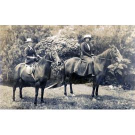 Mary McLean and Friend