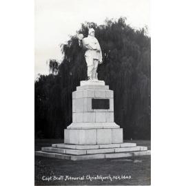 Scott Memorial, Christchurch