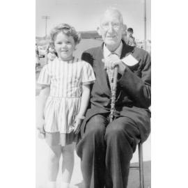 Arapohue School's Oldest Living Pupil, Mr T A Bradley