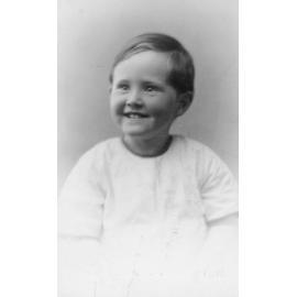 Studio Portrait of Young Child