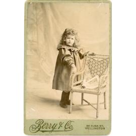 Studio Portrait of a Young Child