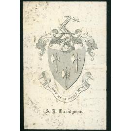 Book Plaque and Signature