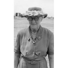 Ms Wellwood at the Park or Showgrounds