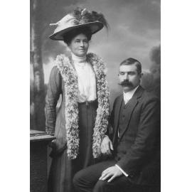 Studio Portrait of a Couple