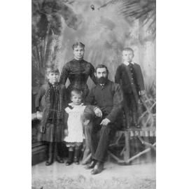 Studio Portrait of a Family