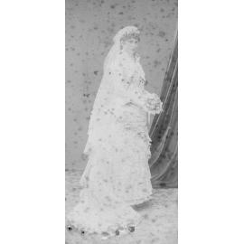 Studio Portrait of a Bride